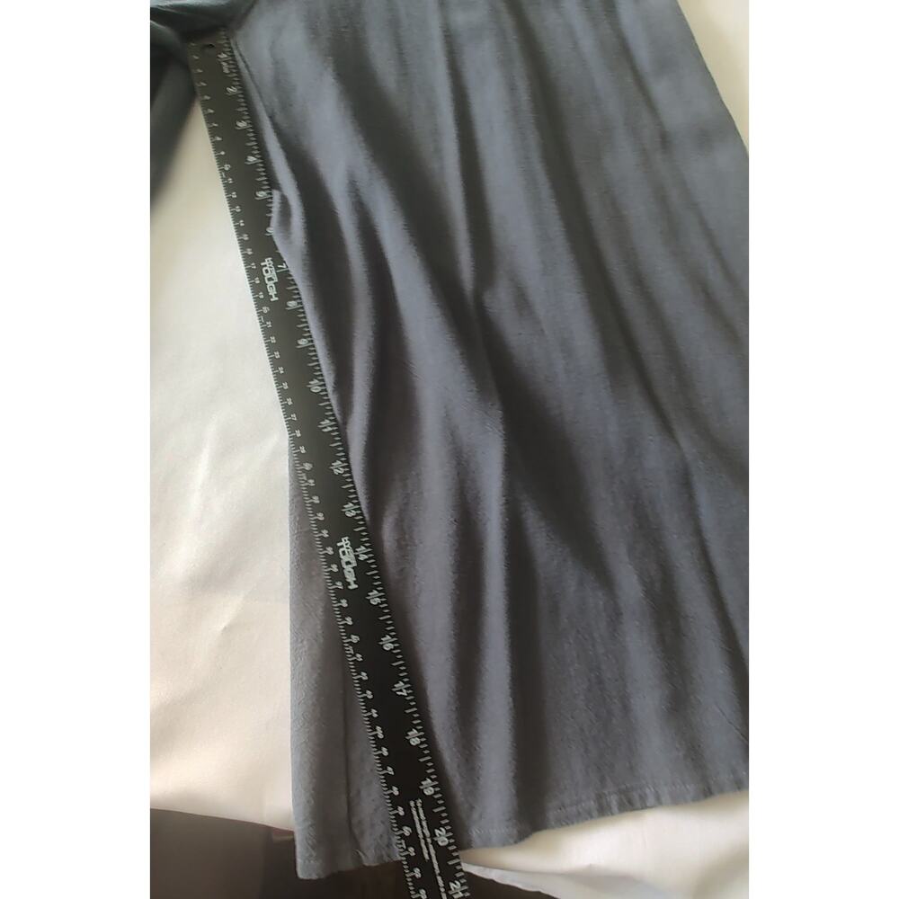 ANRABESS Women’s Gray Smocked Strappy Sleeveless Wide-Leg Jumpsuit M - Picture 8 of 9